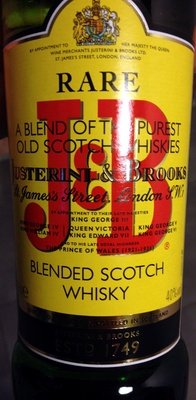 Rare blended scotch whisky