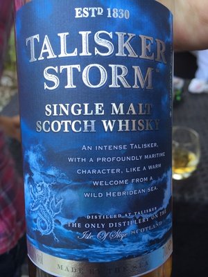 Single Malt Scotch Whisky Talisker Storm