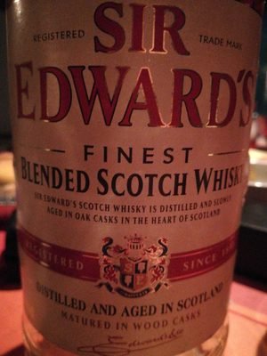 Whisky Ecosse blended sans âge 1 L Sir Edwards
